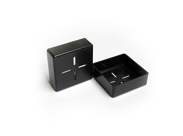 Végzáró kupak szerelősínhez (fekete) - Image 3