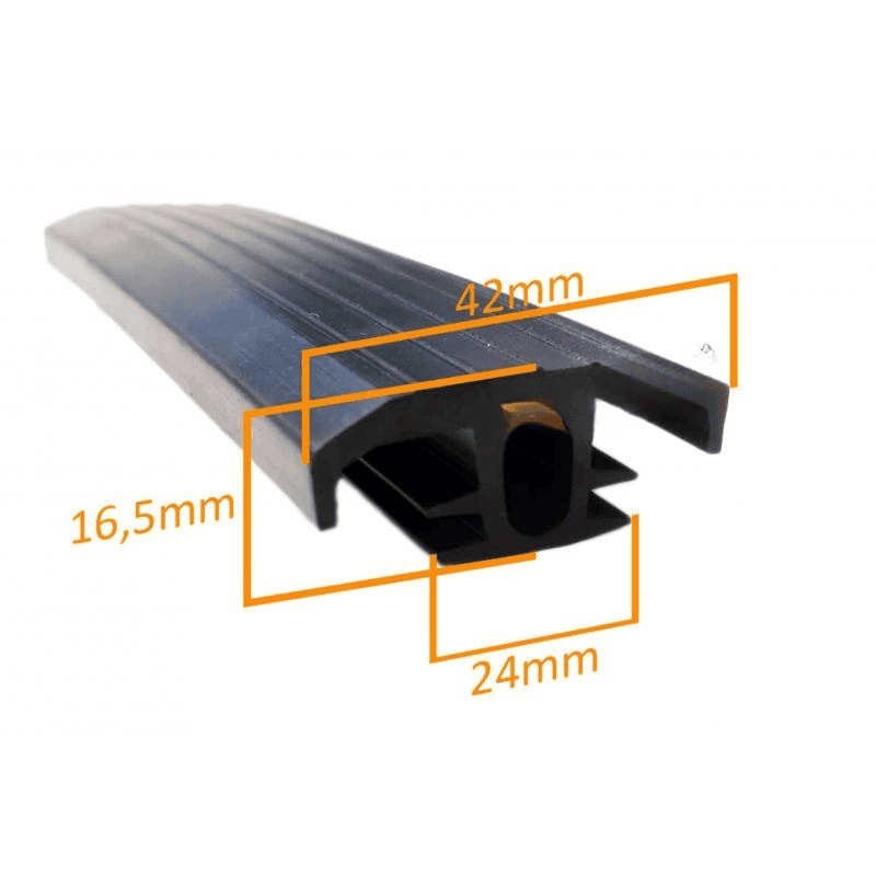 EPDM tömítőgumi carporthoz, 1 méter - Image 2