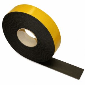 Tömítőszalag öntapadós (K-flex) – fekete, 3×50 mm, 15 m